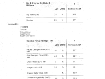 21.7% protein soybean bales