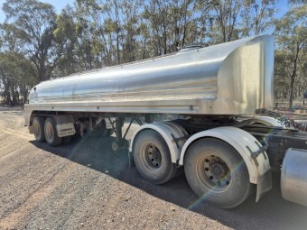 stainless water tanker 