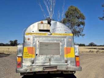 stainless water tanker 