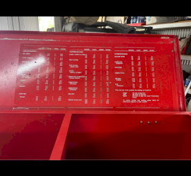 13 Tyne 3 point linkage twin box seeder 