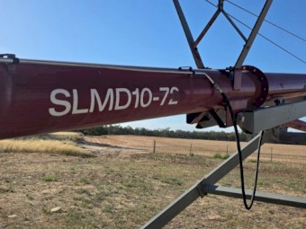 Swing Away Auger 2017  10 inch 72 ft long scissor lift 