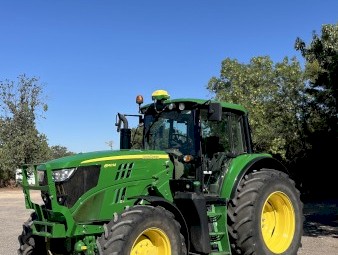 2019 John Deere 6140M Tractor with JD 643R Loader