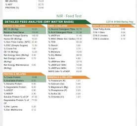 250mt Barley Lucerne Hay 685kg 8x4x3 Bales
