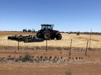 Chris Grow Gason 24ft Stubble Mulcher