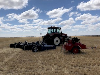 Chris Grow Gason 24ft Stubble Mulcher