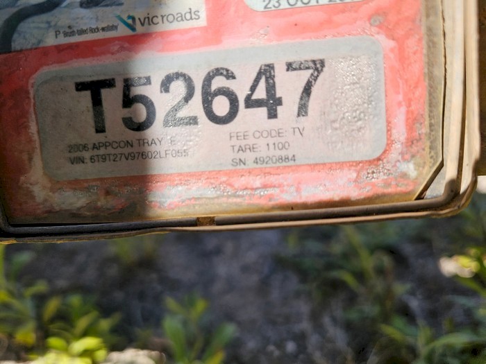 Tandem Axle Plant Trailer