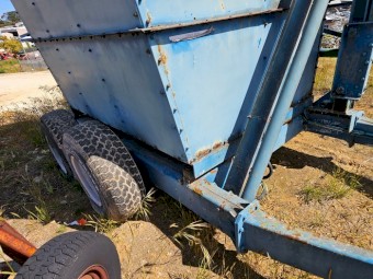 Gondola Side Tip Bin - Steel