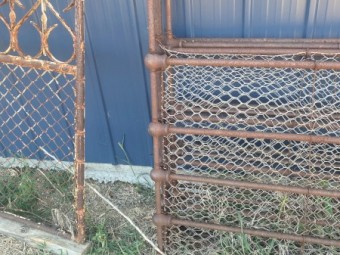 Sunshine Bar Gates Antique 