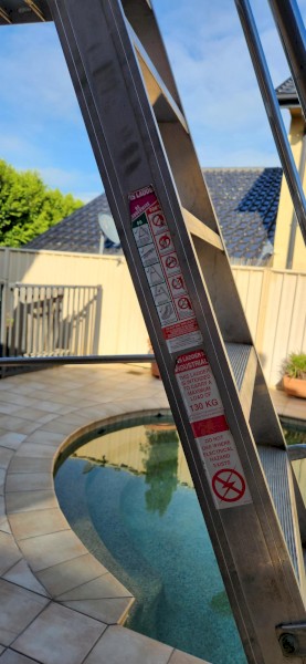 Ladder Shop Brand Aluminum Platform Ladder