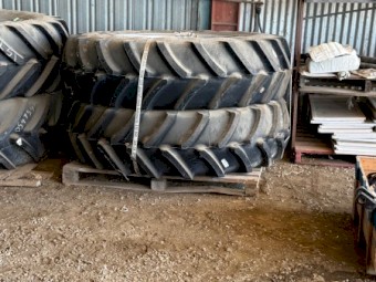 New 520/85R42 Tyres and Rims x 2