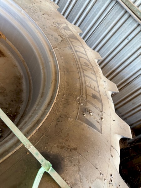 New Michelin 650/65R38 Tyres and Rims x 2