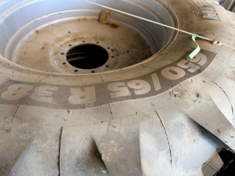 New Michelin 650/65R38 Tyres and Rims x 2