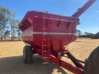 TruFab 15 tonne chaser bin