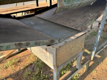 Fruit hopper washer sizer