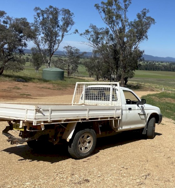 2001 Triton trayback ute