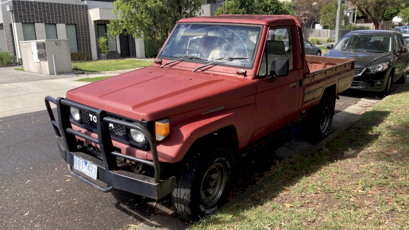 1987 Toyota Landcruiser 4L Manual Diesel 4x4 Ute 70/75 Series
