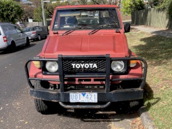 1987 Toyota Landcruiser 4L Manual Diesel 4x4 Ute 70/75 Series