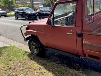 1987 Toyota Landcruiser 4L Manual Diesel 4x4 Ute 70/75 Series