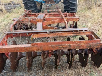 Gibbins Rawling (?) 16 plate offset discs