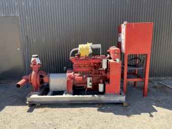 Daewoo Motor with Irrigation Pump