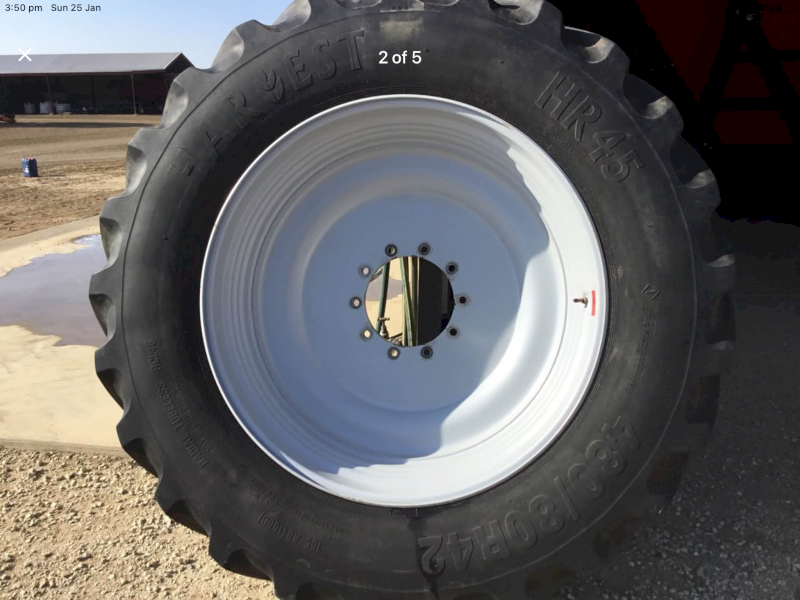 Tractor tyres plus rims 18.4 x 42R ( 480/80R42