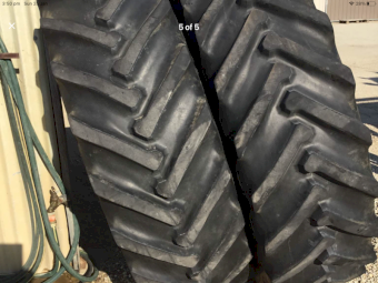 Tractor tyres plus rims 18.4 x 42R ( 480/80R42