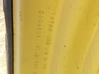 John Deere tractor rims