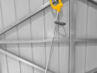 Air Compressor Hose Reel & Blow gun Combo - 3/4"