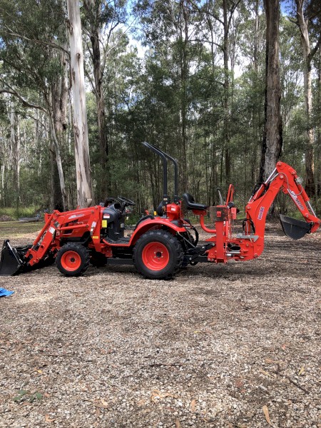 2020 Kioti CK30 Tractor Backhoe