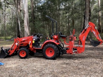2020 Kioti CK30 Tractor Backhoe