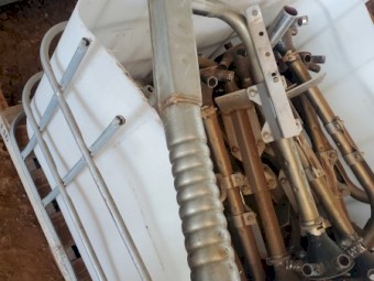 Stainless Raycol Air Kit off a Morris c2