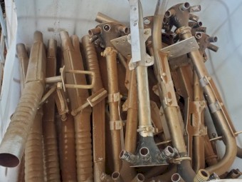 Stainless Raycol Air Kit off a Morris c2