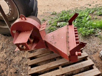 Blower off of a Morris air cart