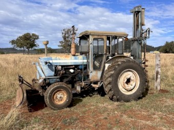 FORD 5000 w/Hydrualic Front Blade upgrade motor