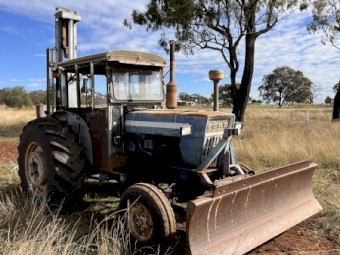 FORD 5000 w/Hydrualic Front Blade upgrade motor