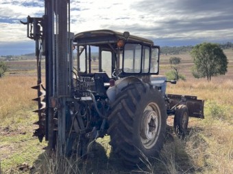 FORD 5000 w/Hydrualic Front Blade upgrade motor