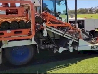 2012 Trebro SC2010 Automatic Turf Harvester
