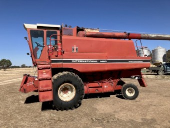 International 1460 Header