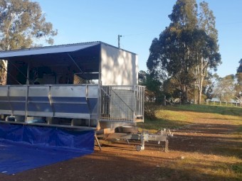 3 Stand Crutching Trailer