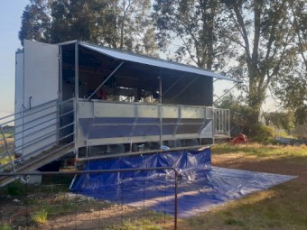 3 Stand Crutching Trailer