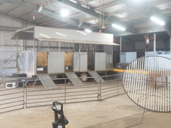 3 Stand Crutching Trailer