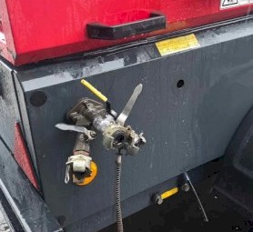 Chicago pneumatic CPS 185 Diesel Air Compressor Includes Blowgun + 20m 3/4″ Hose