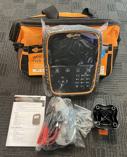 Gallagher TWR-1 Livestock Weigh Scale & Data Collector Sunlight Readable G02602