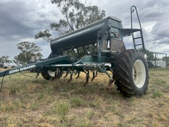 John Shearer 27 run Culti Drill