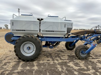 2007 Gason Hydratill 10.8m bar with 1850 Aircart