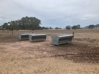 Davidson Engineering Sheep Feeders. 