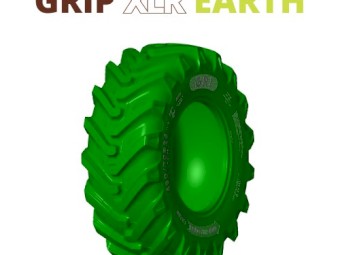 Tractor Tyre GRI 460/70R24 159A8/B GRIP XLR EARTH TH200 TL - R4 (Green In Colour)