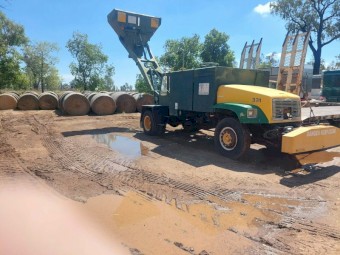 Air craft loader truck 