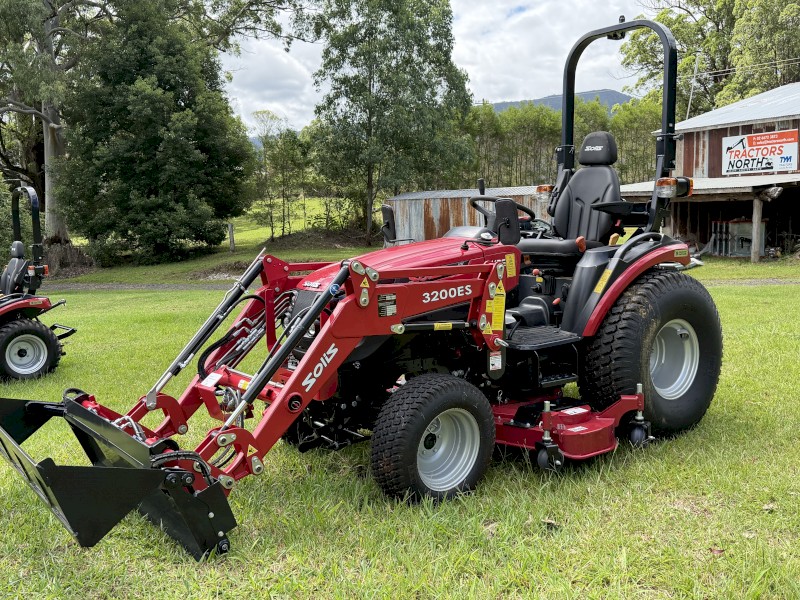 Solis S26H Tractor Package – Loader & Mower