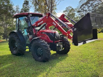 Solis S90 90HP Tractor – Air Cab & 4-in-1 Loader